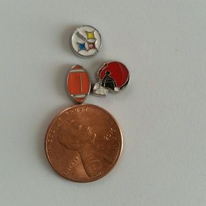 Pittsburgh steelers floating charms for orgami owl